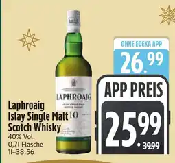 Edeka Laphroaig islay single malt scotch whisky Angebot