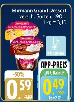 Marktkauf Ehrmann grand dessert Angebot