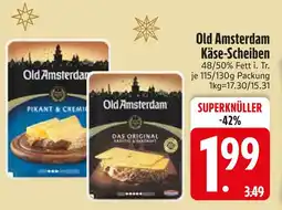 Edeka Old amsterdam käse-scheiben Angebot