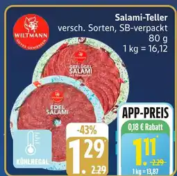 Marktkauf Wiltmann geflügel salami Angebot