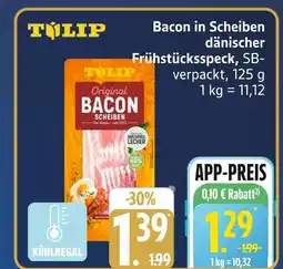 Marktkauf Tulip original bacon scheiben Angebot