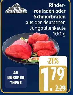 Marktkauf Gutfleisch rinderrouladen oder schmorbraten Angebot