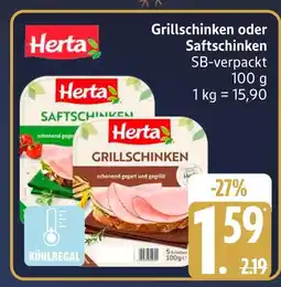 Marktkauf Herta grillschinken Angebot