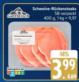 Marktkauf Gutfleisch schweine-rückensteaks Angebot