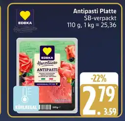 Marktkauf Edeka herzstücke antipasti platte Angebot