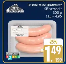 Marktkauf Gutfleisch frische feine bratwurst Angebot