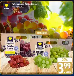 Marktkauf Edeka beste lese tafeltrauben hell Angebot