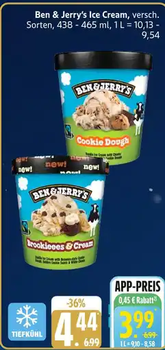 Marktkauf Ben & jerry's ice cream cookie dough Angebot