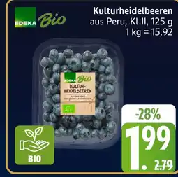 Marktkauf Edeka bio kulturheidelbeeren Angebot