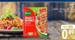 Marktkauf Knorr spaghetti bolognese fix Angebot