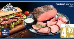 Marktkauf Gutfleisch roastbeef, gebraten Angebot
