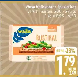 Marktkauf Wasa knäckebrot spezialität Angebot
