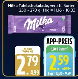 Marktkauf Milka tafelschokolade Angebot