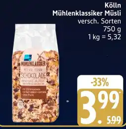 Marktkauf Kölln mühlenklassiker müsli Angebot