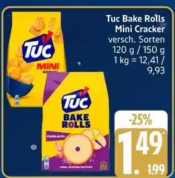 Marktkauf Tuc bake rolls mini cracker Angebot