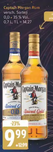 Marktkauf Captain morgan spiced gold alcohol free Angebot