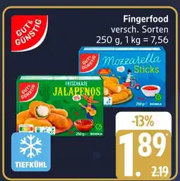 Marktkauf Gut & günstig mozzarella sticks Angebot