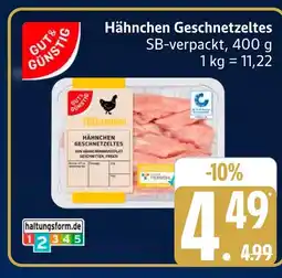 Marktkauf Gut & günstig hähnchen geschnetzeltes Angebot