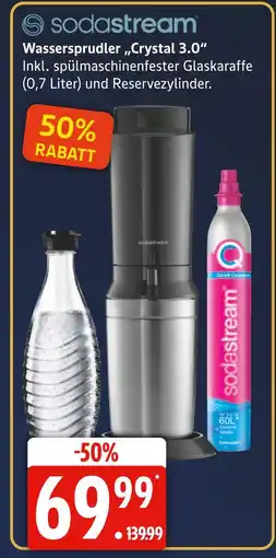 Marktkauf Sodastream wassersprudler crystal 3.0 Angebot