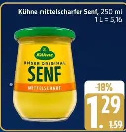 Marktkauf Kühne mittelscharfer senf Angebot