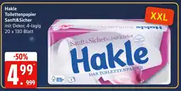 Marktkauf Hakle toilettenpapier sanft&sicher Angebot