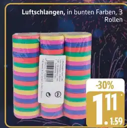 Marktkauf Luftschlangen Angebot