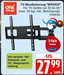 Marktkauf One for all tv-wandhalterung wm2453 Angebot