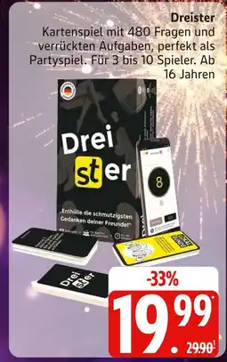 Marktkauf Dreister kartenspiel Angebot