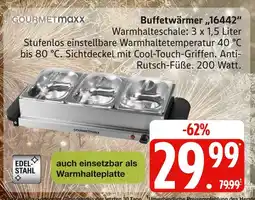 Marktkauf Gourmetmaxx buffetwärmer 16442 Angebot