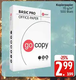 Marktkauf Go paper basic pro office-paper Angebot