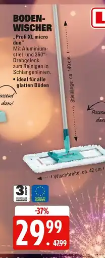 Marktkauf Bodenwischer profi xl micro duo Angebot