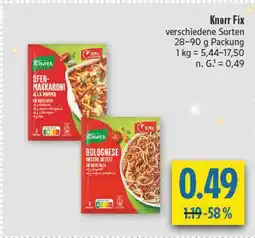 diska Knorr ofen-makkaroni alla mama Angebot