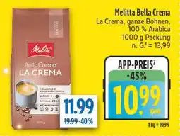 diska Melitta bella crema la crema Angebot