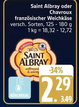 Edeka Saint albray französischer weichkäse Angebot