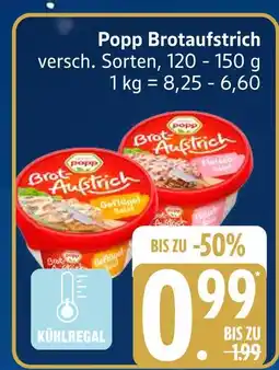 Edeka Popp brotaufstrich Angebot