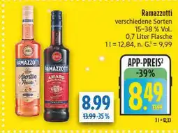 diska Ramazzotti aperitivo rosato Angebot