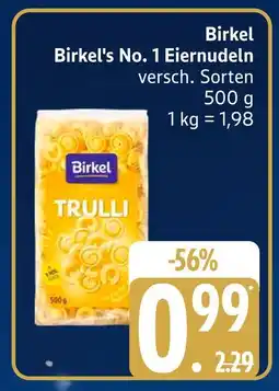 Edeka Birkel birkel's no. 1 eiernudeln Angebot