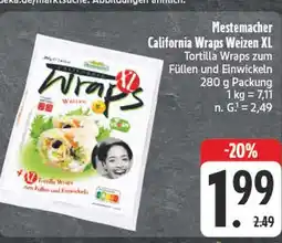 E-Center Mestemacher california wraps weizen xl Angebot
