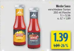 diska Werder cherry orange sauce Angebot