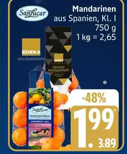 Edeka Sanlucar mandarinen Angebot