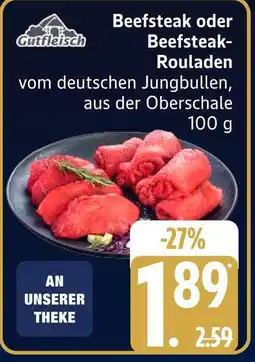 Edeka Gutfleisch beefsteak Angebot
