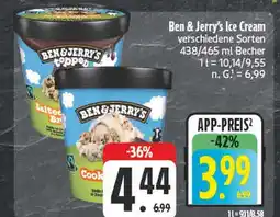 E-Center Ben & jerry's ice cream Angebot