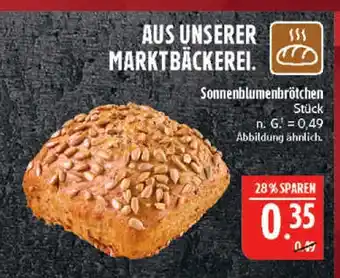 Marktkauf Sonnenblumenbrötchen Angebot