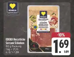 E-Center Edeka herzstücke serrano schinken Angebot
