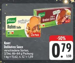 E-Center Knorr rahm soße Angebot
