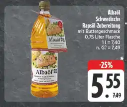 E-Center Albaöl schwedische rapsöl-zubereitung mit buttergeschmack Angebot