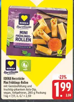 E-Center Edeka herzstücke mini frühlings-rollen Angebot