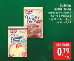Marktkauf Dr. oetker paradies creme Angebot