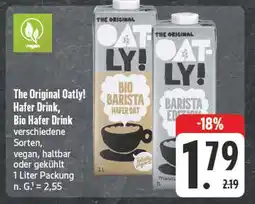 E-Center The original oatly! bio barista hafer drink Angebot
