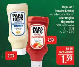 Marktkauf Papa joe's original mayonnaise Angebot